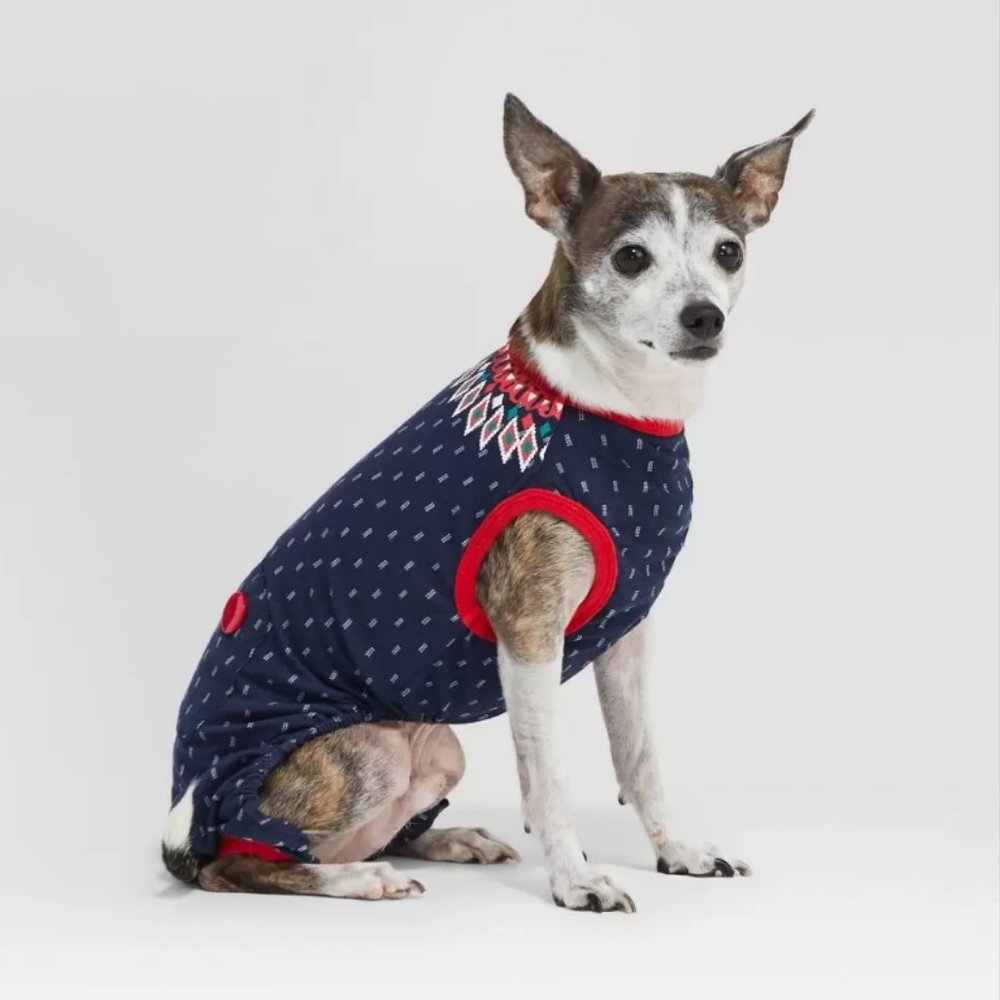 NEW! Wondershop Pet Pajamas Holiday Small